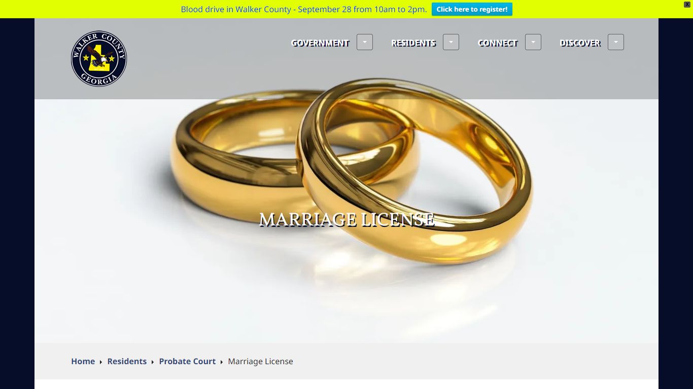 Marriage License - Walker County, GA - Official Government Site